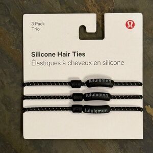 Lululemon Hair Ties Black